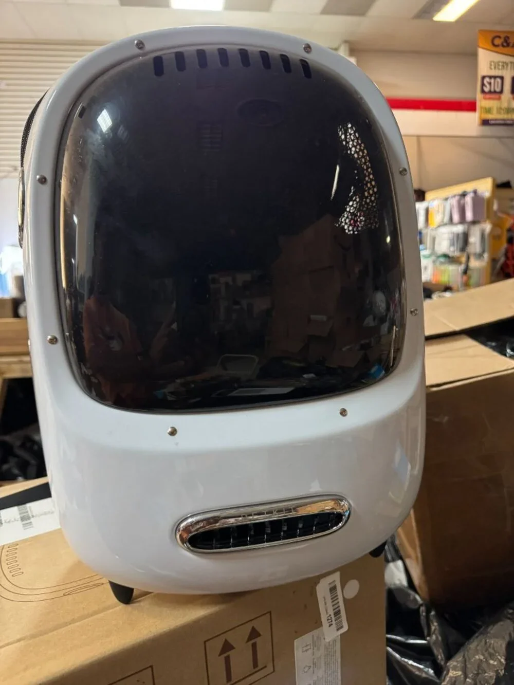 Breezy Smart Cat Carrier With Ventilation & Viewing Window Designed By Petkit
